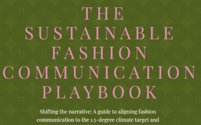 New communication for eco-responsible fashion brands